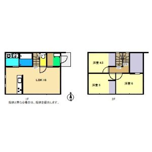 土佐山田町黒土（南）間取り